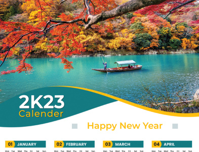 2023 Calendar Design 2023 calendar design calendar template new year calendar