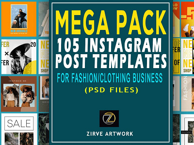 Instagram Post Design Collection instagram post instagram story instagram template social media template