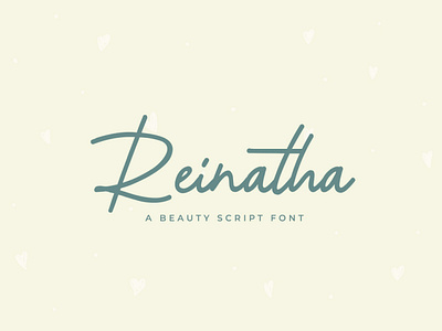 Reinatha Script Font