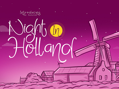 Night In Holland Font