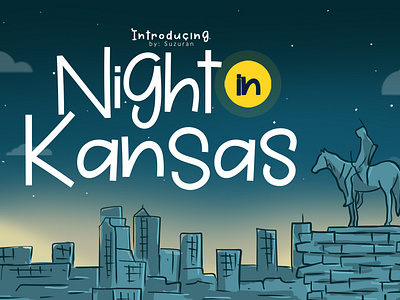 Night In Kansas Font