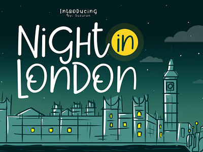 Night In London Font