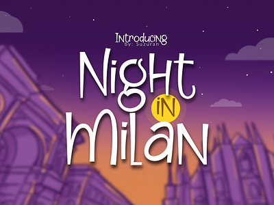 Night In Milan Font