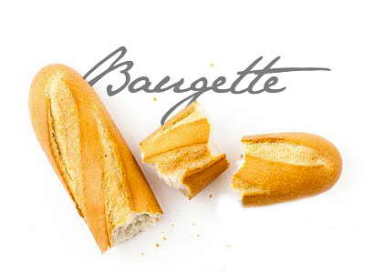 Baguette baugette design france italy sandwich