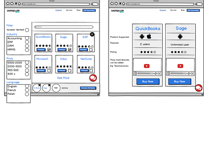 <WIP> Comparison Between Softwares balsemiq branding design illustration mobile sketch storyboard ui ux vector