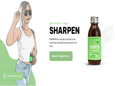 LITTLE ELEPHANT - Wellness Tonic ecommerce shopify web design web development