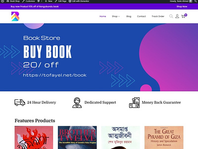 I will design ecommerce website or online store with wordpress