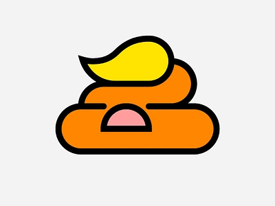 💩 365days dailydesign dailylogochallenge designeveryday designroutine emoji eyeondesign figmadesign graphicdesign grotask illustration itsnicethat logodesign madewithfigma simplycooldesign trump trumpmemes trumpsucks visualdesign