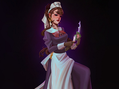 Nurse Art character design concept art design illustration