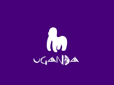 UGANDA LOGO ape branding logo ape illustration ape logo app apte logo branding design dribbble best shot icon illustration logo uganda ape uganda ape logo uganda logo ui ux vector