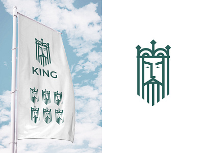 King branding design flat hello dribble icon illustration king icon king icons king minimalist king minimalist logo kingdom kingdoms logo logo branding minimal typography ui vector web