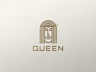 Queen Logo animation branding illustration logo mobile typography vector