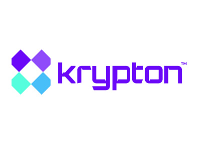 Krypton Logo branding graphic design k logo kryp logo krypton krypton logo logo logodesign logoes logofolio logos logotype monogram