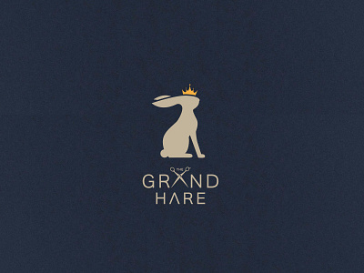 THE GRAND HARE LOGO app design grand hare icon identity illustration logo the the grand hare logo the grand hare logo design the grand logo the hare logo thegrandhare