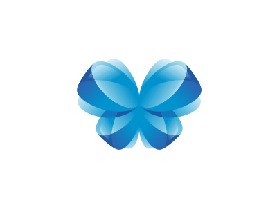 Butterfly butterfly logo