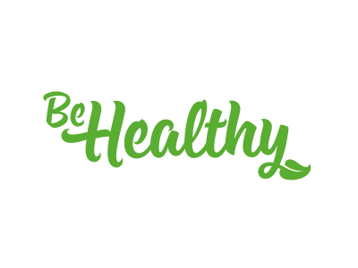 BeHealthy detox health lettering logo logotype natural