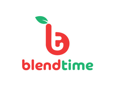 blend time blend blender box cup fruit logo time vegetables