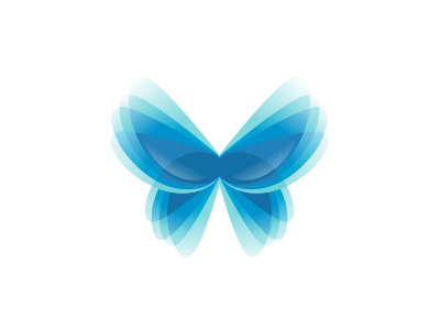 MegaUmi butterfly logo