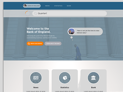 Bank of England banking finance ui ux