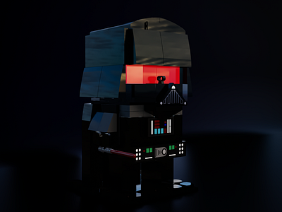 LEGO 40547Star Wars Darth Vader 3d animation character darthvader graphic design lego motion graphics starwars