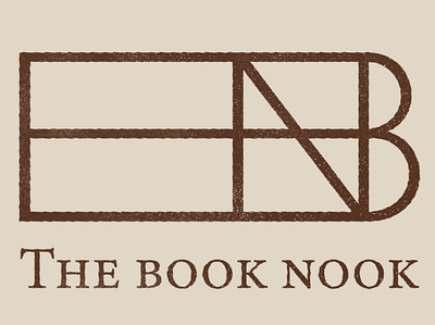 The Book Nook logo! design logo vector