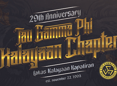 TGP KALAYAAN design graphic design typography