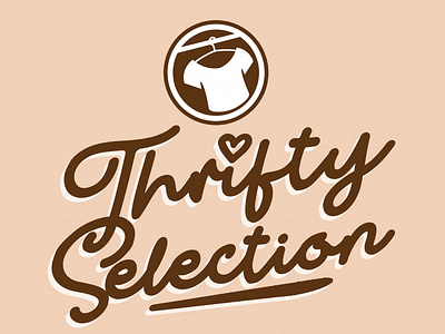 Weekly Warm-Up: Thrift Store Logo 1 by Jessica Brown on Dribbble