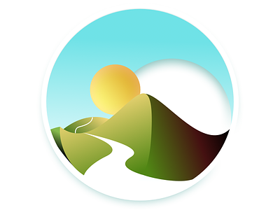 Logo design for a 'Outdoor activity' app! graphic design logo design ui user interface