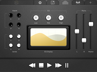 Zen.EQ Audio plugin UI designer app design audio audio interface music production plugin product design sketch ui ui design uiux user interface
