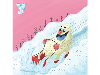 Y Is For Yeti- The ABC of Screams! abc abc book capstone character design childrens book halloween illustration kid lit kids book monsters yeti