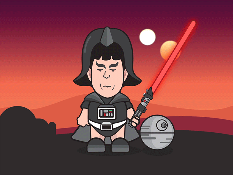 I find your lack of logic disturbing! binary suns death star gif lightsaber round spock star trek star wars tatooine vader