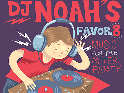 Dj Noah's Favor8 dj music party spin