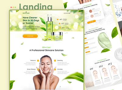 Landing page UX/UI design landing ui ux uxui web design