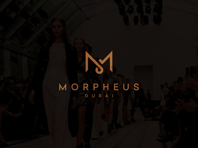 Morpheus Dubai branding clothes ecommerce illustrator logo logo design luxe luxury shop shopping store vector