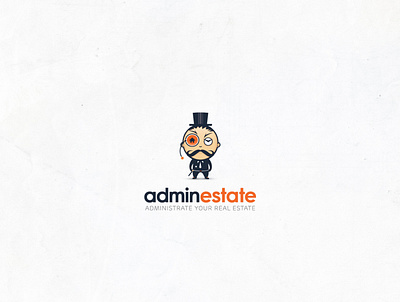 Adminestate branding illustrator logo logo design mascot design real estate vector