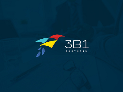 3B1 partners logo bank branding business corporate illustrator industrial industry logo logo design mascot design vector