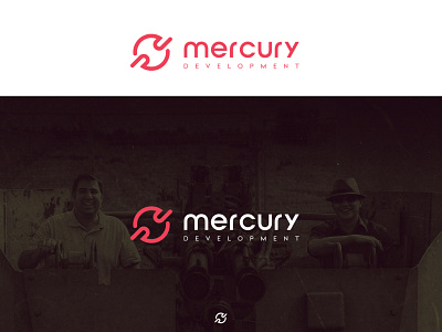 mercury app application branding development illustrator logo logo design typography vector