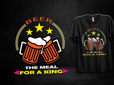 Beer T-Shirt Design.
