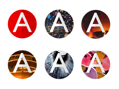 A is for Adventure gill sans