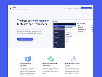 Hypervault -  Password & Account Manager for teams