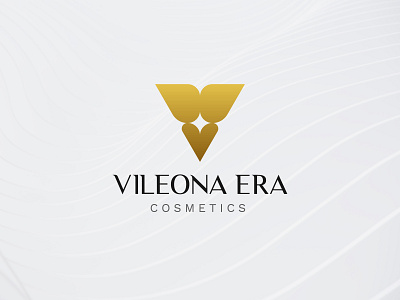 Cosmetic Logo Design "VILEONA ERA" cosmetic brand identity cosmetic brand logo cosmetic logo logo cosmetic logo design luxuries cosmetic logo luxury logo