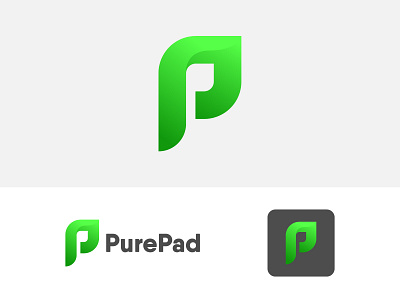 PurePad Logo Modern Logo best modern logo logo brand logo concept logo design modern brand design modern brand identity modern icon modern logo modern logo art modern logo design