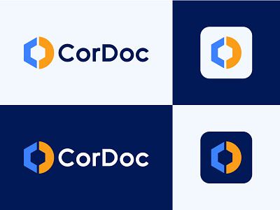 "CorDoc" Automation Logo Design