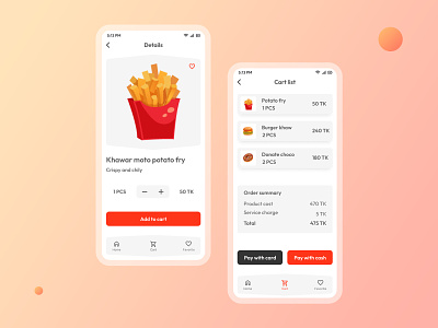 Café meal ordering process android app ui ap ui design app ui best app ui best mobile app ui design best ui designer mobile app ui modern app ui product design product ui ui ux design ui ux process