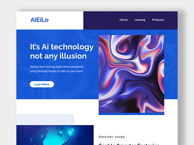 AiEiLo Ai technology website UI design ai web ui artificial website design best web ui ux new web ui popular website ui web design web ui deisgn web ui ux website ui design