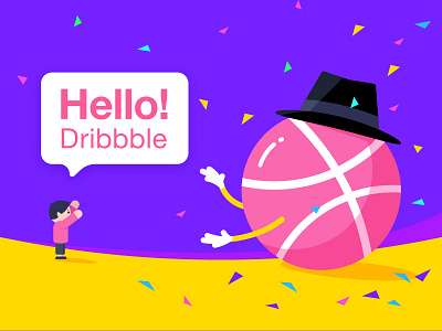 Hello! Mr. dribbble！ first shot