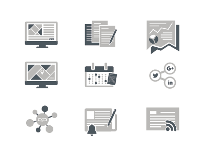 Inbond Marketing Icons by MohsinFancy on Dribbble