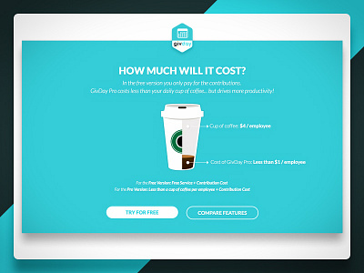 Product price comparison coffee compare cost pricing starbucks try for free