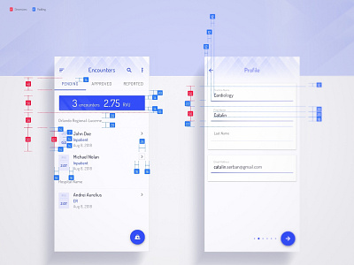 Design Spec material ui materialdesign mobile wireframes