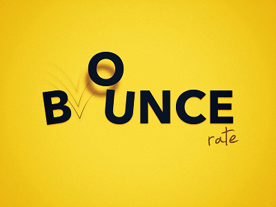 Artwork for an article I wrote article artwork bounce branding logo yellow